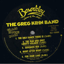Load image into Gallery viewer, Greg Kihn Band : Glass House Rock (LP)