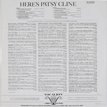 Load image into Gallery viewer, Patsy Cline : Here's Patsy Cline (LP, Comp, Pin)
