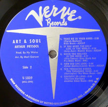Laden Sie das Bild in den Galerie-Viewer, Arthur Prysock : Art & Soul (LP, Mono)