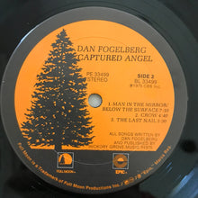 Load image into Gallery viewer, Dan Fogelberg : Captured Angel (LP, Album, San)