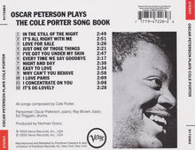Load image into Gallery viewer, Oscar Peterson : Oscar Peterson Plays The Cole Porter Songbook (CD, Album, RE, RM)
