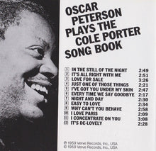 Load image into Gallery viewer, Oscar Peterson : Oscar Peterson Plays The Cole Porter Songbook (CD, Album, RE, RM)