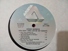 Load image into Gallery viewer, Dionne Warwick : How Many Times Can We Say Goodbye (LP, Album)
