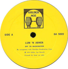 Laden Sie das Bild in den Galerie-Viewer, Lum 'N Abner : Lum 'N Abner: Two Fun Filled Shows (LP)
