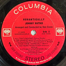 Load image into Gallery viewer, Johnny Mathis : Romantically (LP, Pti)