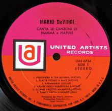 Load image into Gallery viewer, Mario Da Vinci : Canta Le Canzoni Di Mamma E Napule (LP, Album)