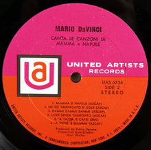 Load image into Gallery viewer, Mario Da Vinci : Canta Le Canzoni Di Mamma E Napule (LP, Album)