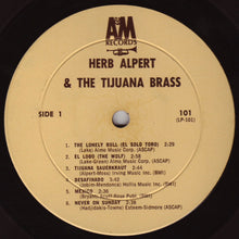 Load image into Gallery viewer, Herb Alpert & The Tijuana Brass : The Lonely Bull (LP, Album, Mono)
