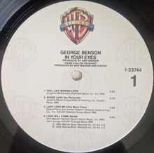 Load image into Gallery viewer, George Benson : In Your Eyes (LP, Album, RP, Win)