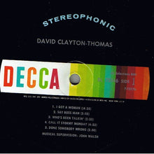 Load image into Gallery viewer, David Clayton-Thomas : David Clayton-Thomas! (LP, Album, Glo)