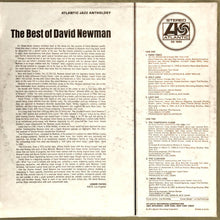 Load image into Gallery viewer, David Newman* : The Best Of David Newman (LP, Comp, RI )