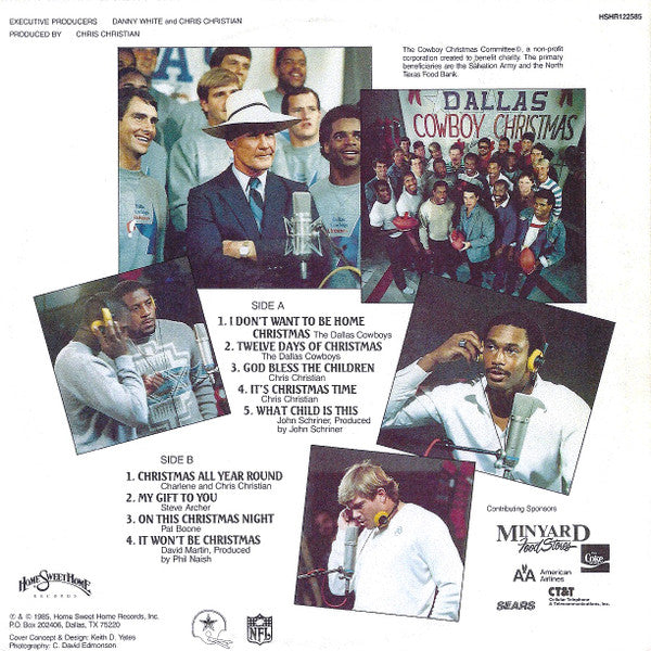 Various - Dallas Cowboys Christmas - LP