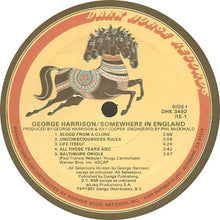 Load image into Gallery viewer, George Harrison : Somewhere In England (LP, Album, Spe)