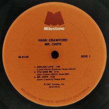 Charger l'image dans la galerie, Hank Crawford : Mr. Chips (LP, Album, Car)