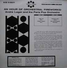 Laden Sie das Bild in den Galerie-Viewer, Andre Leger* And The Paris Pop Orchestra* : 1 Hour Of Orchestra Fireworks (LP, Album, Mono)