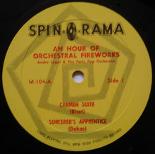 Laden Sie das Bild in den Galerie-Viewer, Andre Leger* And The Paris Pop Orchestra* : 1 Hour Of Orchestra Fireworks (LP, Album, Mono)