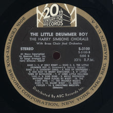 Laden Sie das Bild in den Galerie-Viewer, The Harry Simeone Chorale : The Little Drummer Boy: A Christmas Festival (LP, Album, RE)