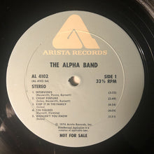 Load image into Gallery viewer, The Alpha Band : The Alpha Band (LP, Album, Promo)