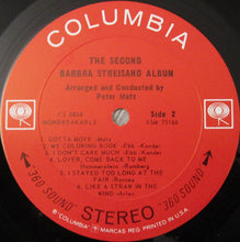 Laden Sie das Bild in den Galerie-Viewer, Barbra Streisand : The Second Barbra Streisand Album (LP, Album, 7)