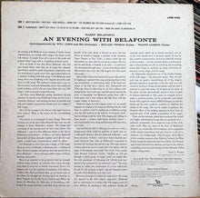 Charger l'image dans la galerie, Harry Belafonte : An Evening With Belafonte (LP, Album, Mono)