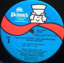 Load image into Gallery viewer, Boris Karloff : Boris Karloff Narrates Tales Of Mystery And Imagination (LP, Album, Mono, RE)