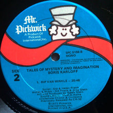 Load image into Gallery viewer, Boris Karloff : Boris Karloff Narrates Tales Of Mystery And Imagination (LP, Album, Mono, RE)