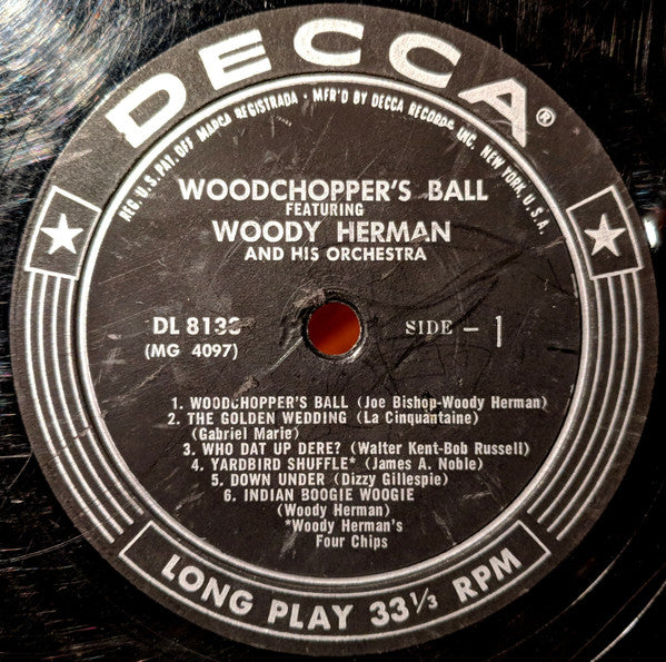 Woody Herman And His Orchestra - Woodchopper's Ball - LP