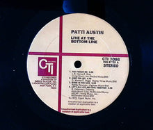 Load image into Gallery viewer, Patti Austin : Live At The Bottom Line (LP, Album, Gat)