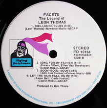 Load image into Gallery viewer, Leon Thomas : Facets - The Legend Of Leon Thomas (LP, Comp)