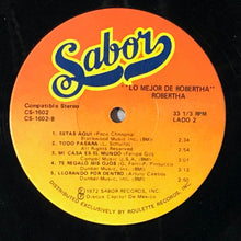 Load image into Gallery viewer, Robertha : Lo Mejor De Robertha (LP, Album, Comp)