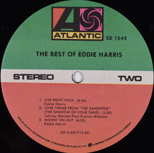 Load image into Gallery viewer, Eddie Harris : The Best Of Eddie Harris (LP, Comp, RP, Spe)