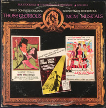 Load image into Gallery viewer, Various : Those Glorious MGM Musicals - Silk Stockings / The Barkleys Of Broadway / Les Girls (2xLP, Comp, Mono, Ltd, Promo, RE, Gat)