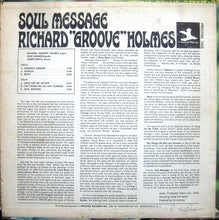 Load image into Gallery viewer, Richard "Groove" Holmes : Soul Message (LP, Album, Mono)