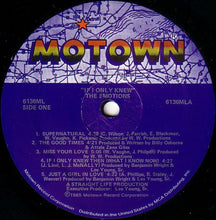 Load image into Gallery viewer, The Emotions : If I Only Knew (LP, Album)