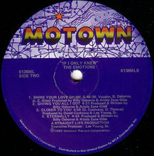 Load image into Gallery viewer, The Emotions : If I Only Knew (LP, Album)