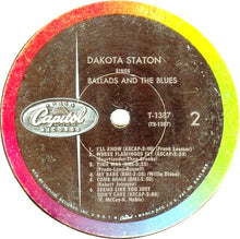 Laden Sie das Bild in den Galerie-Viewer, Dakota Staton : Sings Ballads And The Blues (LP, Album, Mono)