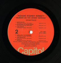 Load image into Gallery viewer, Richard Rodney Bennett : Agatha Christie's Murder On The Orient Express (Original Soundtrack Recording) (LP, Album, Jac)