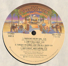 Load image into Gallery viewer, The Four Tops* : Tonight! (LP, Album)