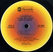 Load image into Gallery viewer, John Klemmer : Lifestyle (Living And Loving) (LP, Album, San)