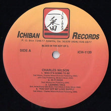 Load image into Gallery viewer, Charles Wilson : Blues In The Key Of C. (LP, Album)