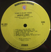 Load image into Gallery viewer, Jackie Lomax : Home Is In My Head (LP, Album, Ter)