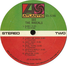 Load image into Gallery viewer, The Rascals : See (LP, Album, Ter)