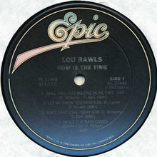 Laden Sie das Bild in den Galerie-Viewer, Lou Rawls : Now Is The Time (LP, Album)