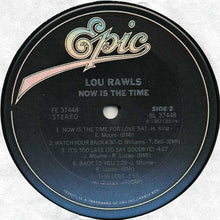 Laden Sie das Bild in den Galerie-Viewer, Lou Rawls : Now Is The Time (LP, Album)