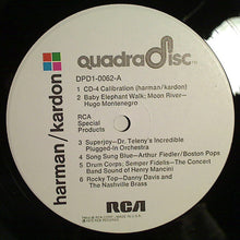 Laden Sie das Bild in den Galerie-Viewer, Various : Harman/Kardon CD-4 Quadradisc (LP, Comp, Quad)