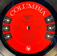 Load image into Gallery viewer, Andy Williams : "Danny Boy" And Other Songs I Love To Sing (LP, Album, Mono, Ter)