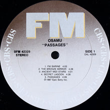 Charger l'image dans la galerie, Osamu* : Passages (LP, Album)