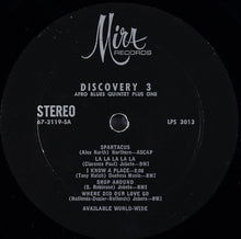 Load image into Gallery viewer, The Afro Blues Quintet Plus 1* : Discovery 3 (LP, Album)