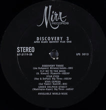 Load image into Gallery viewer, The Afro Blues Quintet Plus 1* : Discovery 3 (LP, Album)