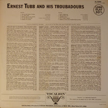 Load image into Gallery viewer, Ernest Tubb And His Texas Troubadours : Ernest Tubb And His Texas Troubadours (LP)